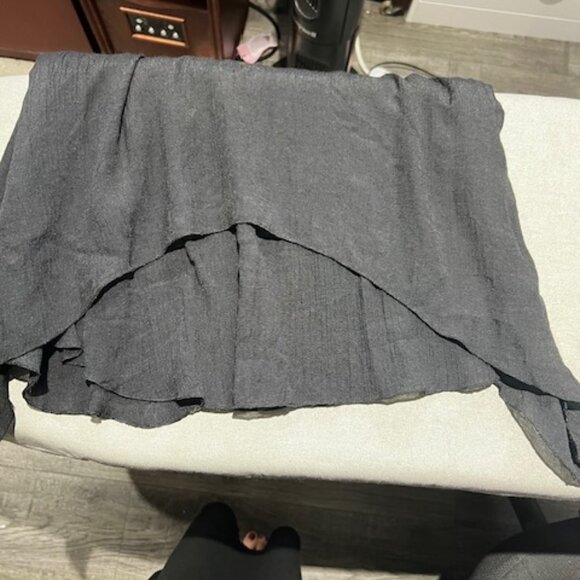 LBD Black gauzy flowy sleeveless dress Discounted shipping - Picture 7 of 7